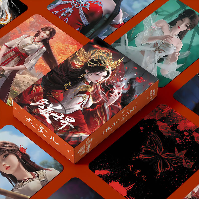 50-92pcs มังงะ Manhwa Misaki Mei สาว Next ประตูเลเซอร์ Holographic Lomo การ์ด I อย่าต้องการเป็น Magp