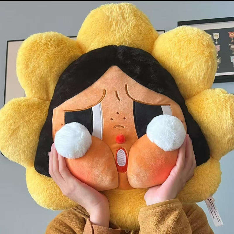 น่ารักขี้อายสาวของเล่นตุ๊กตาดอกทานตะวันโซฟาเบาะรองนั่งของขวัญวันเกิดเครื่องประดับแฟชั่น