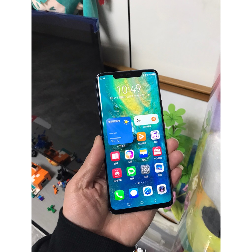 โทรศัพท์ Huawei Mate20 Pro UD หน้าจอโค้งเต็ม Netcom 8G+256G โทรศัพท์มือสองแท้ Kirin 980