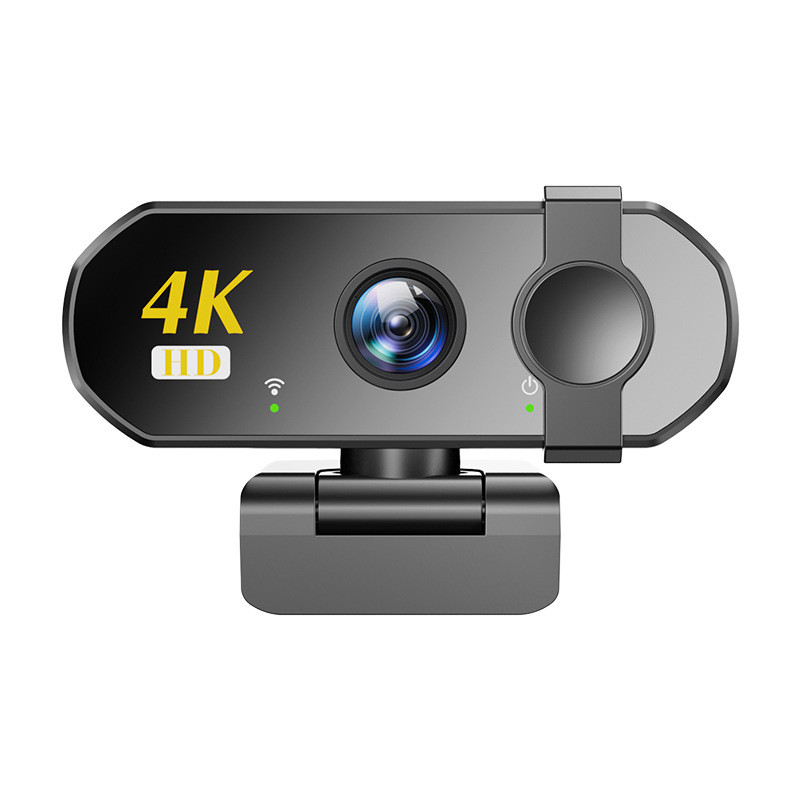 เว็บแคม 4K 1080P มินิกล้อง 2K Full HD เว็บแคมพร้อมไมโครโฟน 30fps USB Web Cam สําหรับโฟกัสอัตโนมัติ PC แล็ปท็อปกล้องวิดีโอยิง