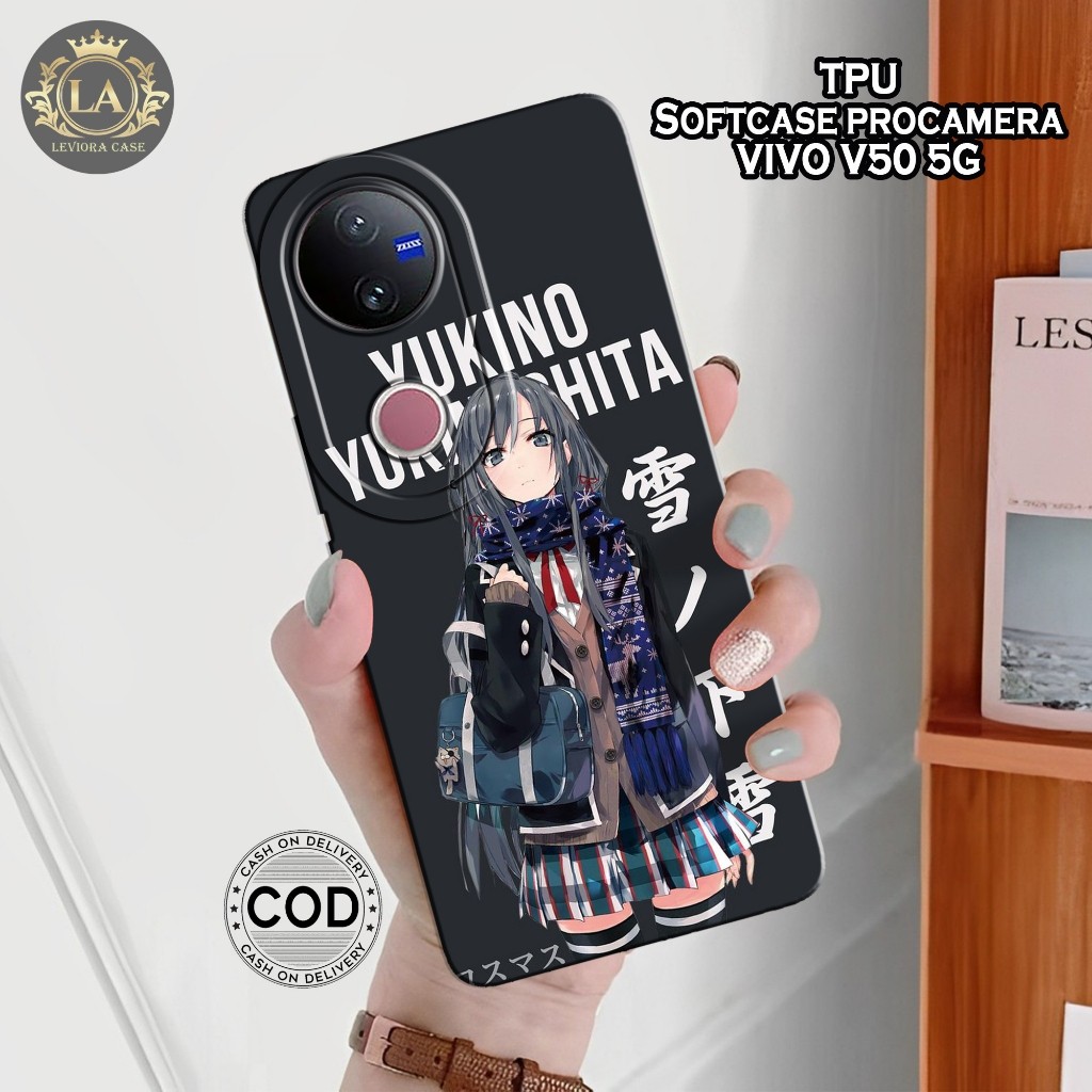 เคส HP ล่าสุด VIVO V50 5G 2025 - เคส Leviora - เคสแฟชั่นอนิเมะ - เคส VIVO V50 5G 2025 Softcase - เคส