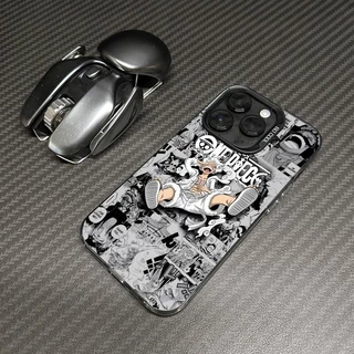 เคส iphone17 11 13 12 14 15 Pro MAX 14 15 7 8 Plus X XR XSMAX SE OnePiece Luffy เคสโทรศัพท์ซิลิโคนสุดหล่อหรูหรา