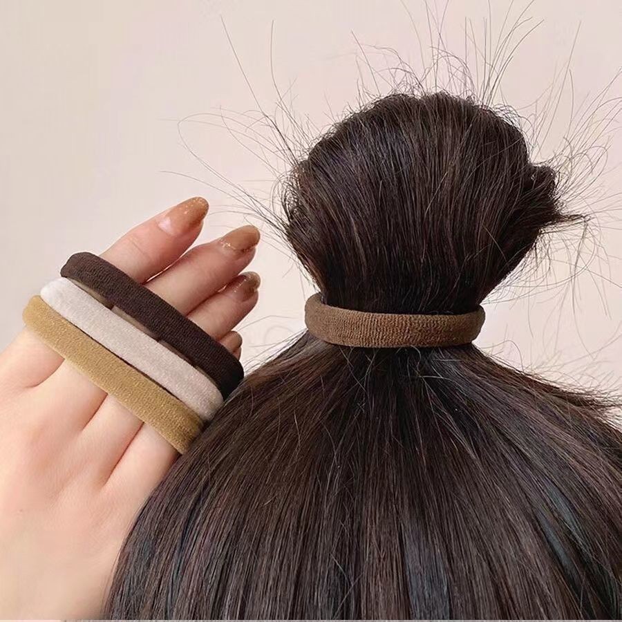 1ตัวหนากว้างสูงผมหางม้าคาดศีรษะคาดศีรษะไม่มีรอยต่อที่เรียบง่ายหัวบอลแถบคาดศีรษะยืดหยุ่นสูงแหวนผมขนาดใหญ่ผู้ใหญ่20250425 - รูปที่ 5