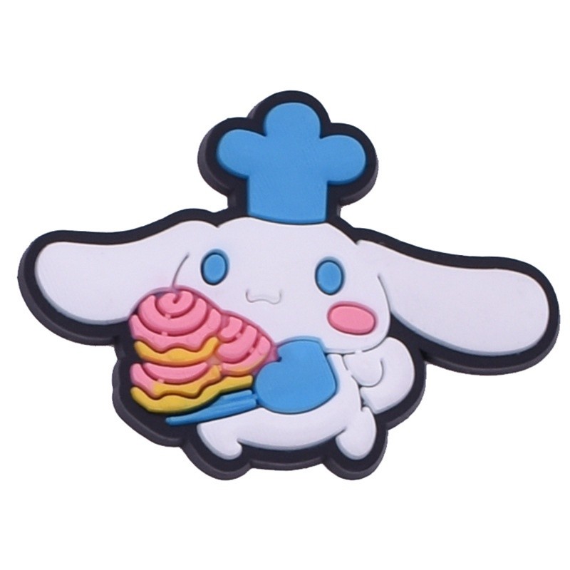 ตกแต่งรองเท้าสําหรับ Clog Pins การ์ตูน 2.5d ปุ่ม DIY