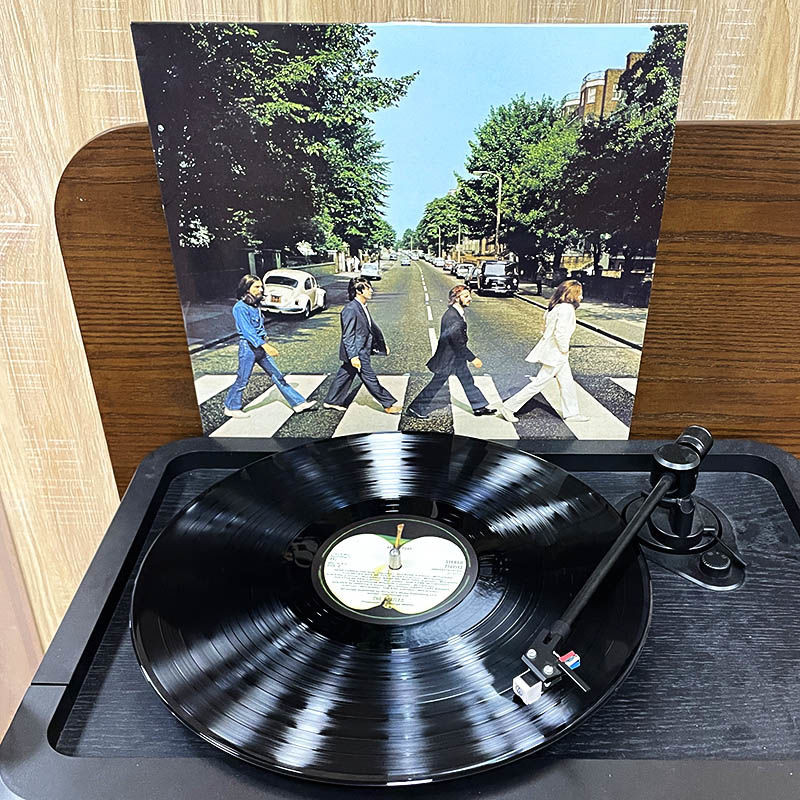 ต้นฉบับ The Beatles อัลบั้ม The Beatles Abbey Road แผ่นเสียงไวนิล LP Beatles Band th