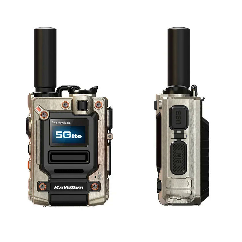 KaYoTom M08 walkie-talkie 5000km Long Talk Range 4g LTE POC Network Radio Sim Card Walkie Talkie wo 