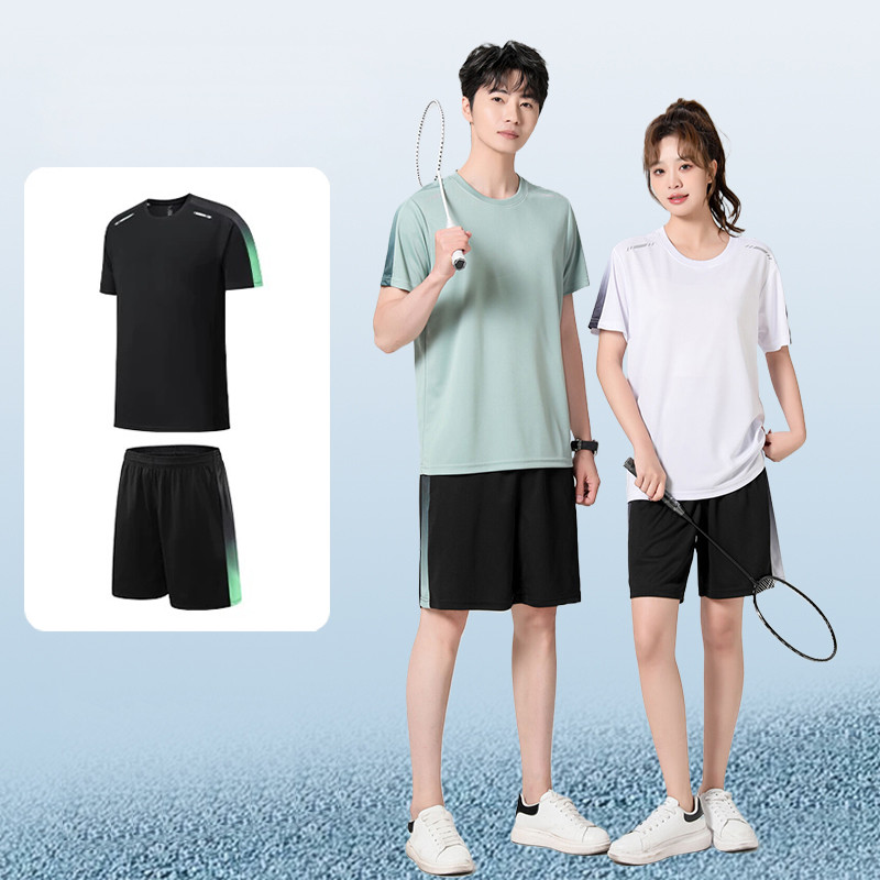ชุดกีฬา 2 ชิ้น Run ชุดกีฬาผู้ชาย เนื้อผ้าดี ชุดเซ็ท ซับเหงื่อ เบาสบายระบายอากาศ sport