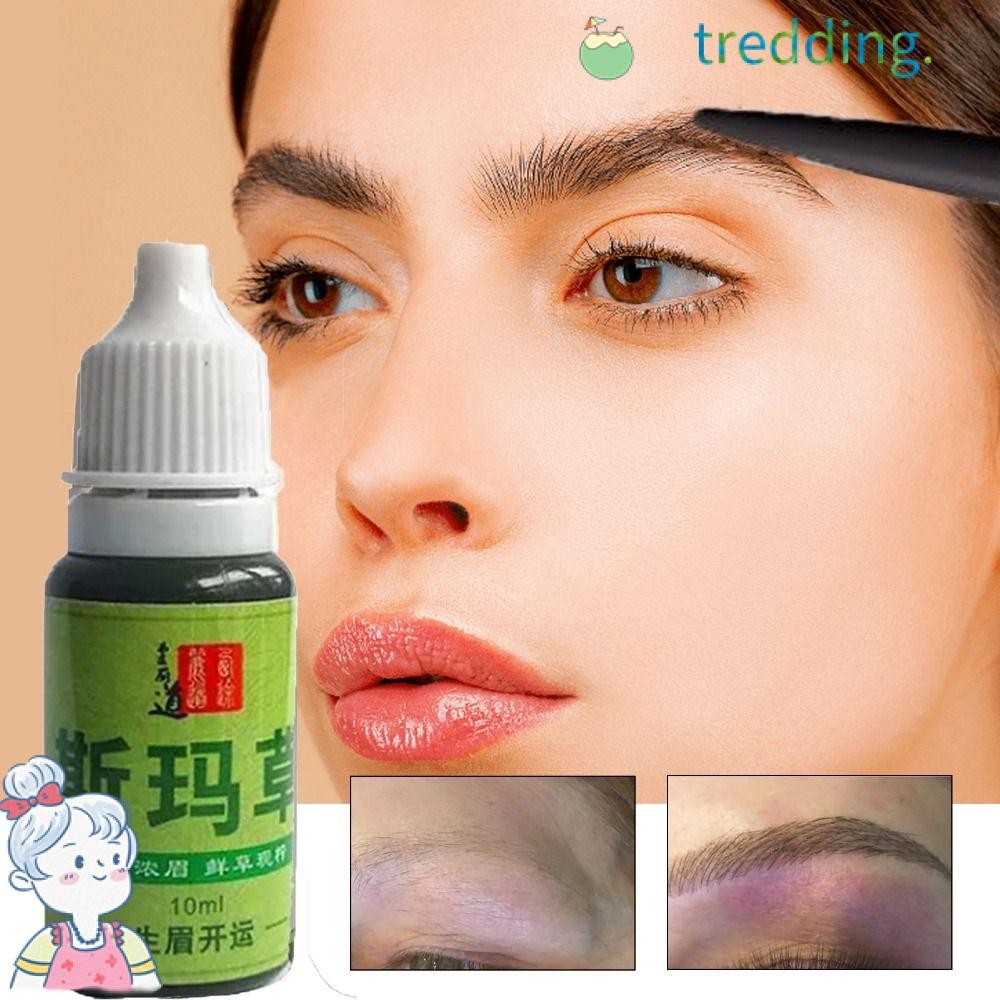 Tredding491 Cilia Growth Nourishing Liquid, Nourishing 10ml Eyebrow Growth Liquid, Hair Care Extract Usma Grass Liquid Eyelash Growth Liquid Eyes
