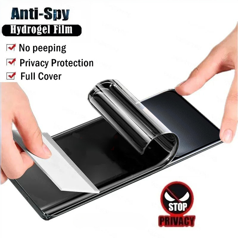 Xiaomi15 Xiaomi14 1-2Pcs 200D Full Cover Anti Spy Privacy Soft Hydrogel Film สําหรับ Xiaomi 15 14T 1