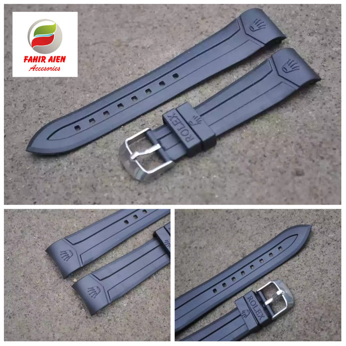 ROLEX WATCH STRAP/RUBBER STRAP SILICONE ROLEX WATCH 20MM