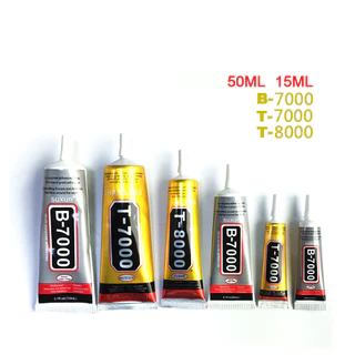 กาว T-8000 T-7000 B-7000 15ML 50ML เครื่องมือช่าง กาวติดจอมือถือ อุปกรณ์ซ่อมโทรศัพท์#