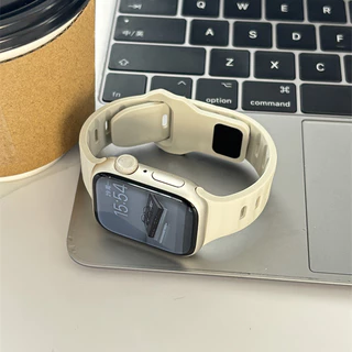 สายนาฬิกาซิลิโคนสำหรับ for Apple Watch 49 มม 44 40 42 38 46 มม.นาฬิกา for Iwatch Ultra/SE 3 2 Series 11 10 9 8 7 SE 6 5