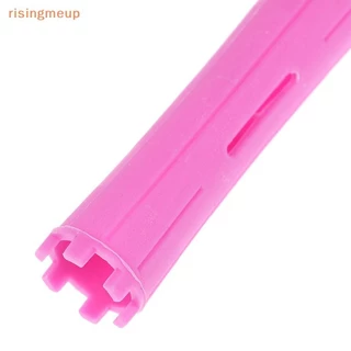 [risingmeup] 1 ชุด 11 ขนาด Hair Perm Rods Kit แท่งถาวรเย็น ม้วนดัดผมพลาสติก