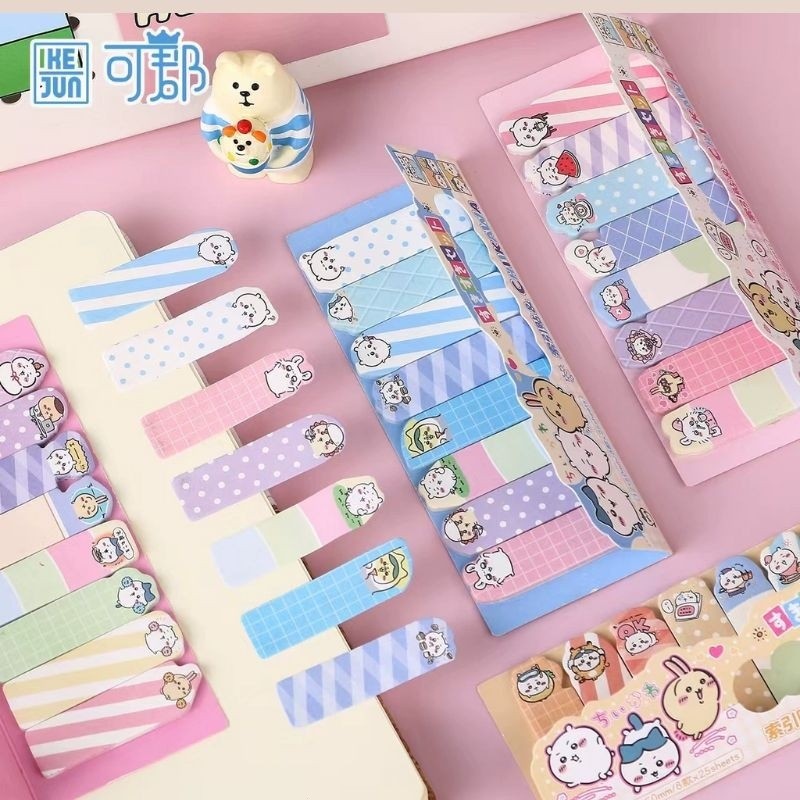 200ชิ้น/หนังสือ ญี่ปุ่นชิกาวสติกเกอร์ดัชนี อุซากิ โยชิอิ คู่มือสติกเกอร์สติกเกอร์ความสะดวกสบายสําหรับนักเรียนศึกษาเครื่องเขียนขายส่ง - รูปที่ 2