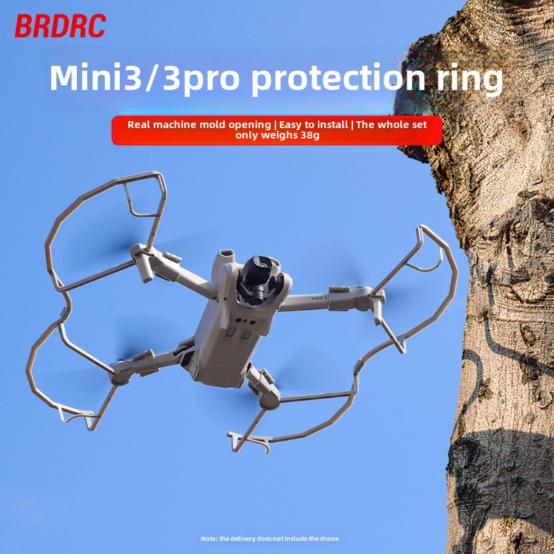 Brdrc เหมาะสําหรับ Dji MINI 3/3 PRO ใบมีดฝาครอบป้องกันใบพัดแหวนป้องกันการชนกันอุปกรณ์เสริมแหวนป้องกัน