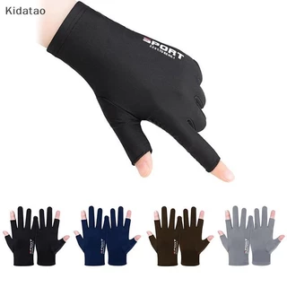 Kidatao Anti-UV ผู้ชายผู้หญิงถุงมือตกปลาถุงมือกีฬาฤดูใบไม้ผลิใหม่