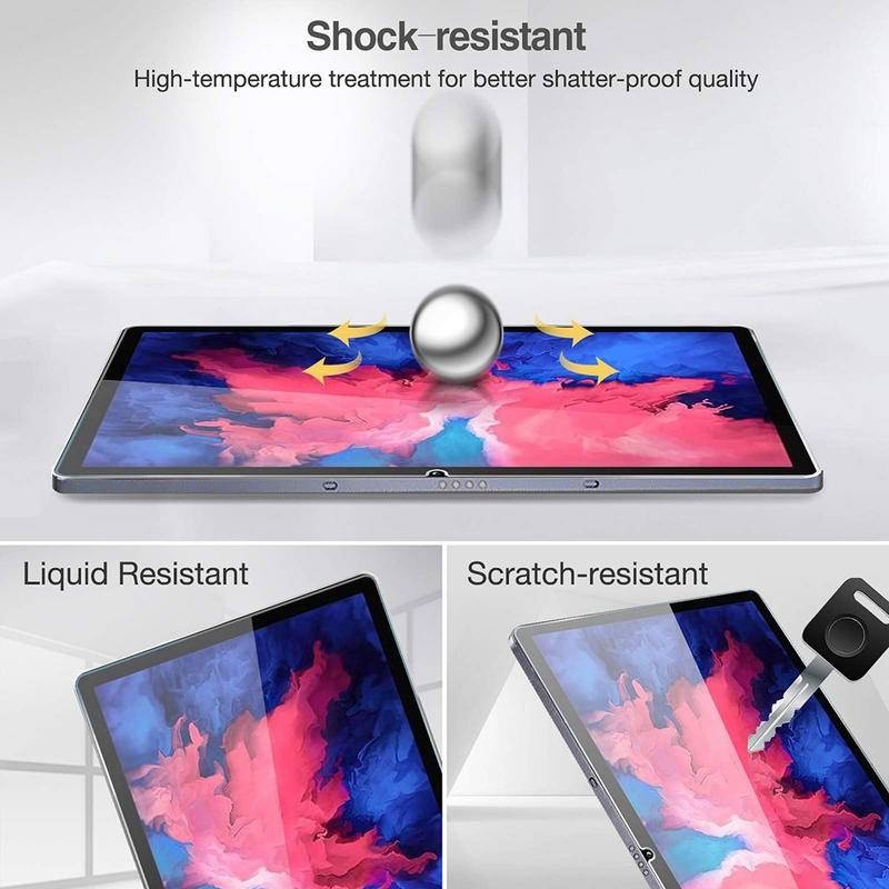 Lenovo TabM11 TabP11 1-2 ชิ้น 9D Anti Blue Light แท็บเล็ตฟิล์มกระจกนิรภัยสําหรับ Lenovo Tab M10 K10 M11 P11 Gen 3 Pro Plus 5G 2024 10.1 10.6 11 นิ้วป้องกันการระเบิดป้องกันหน้าจอ