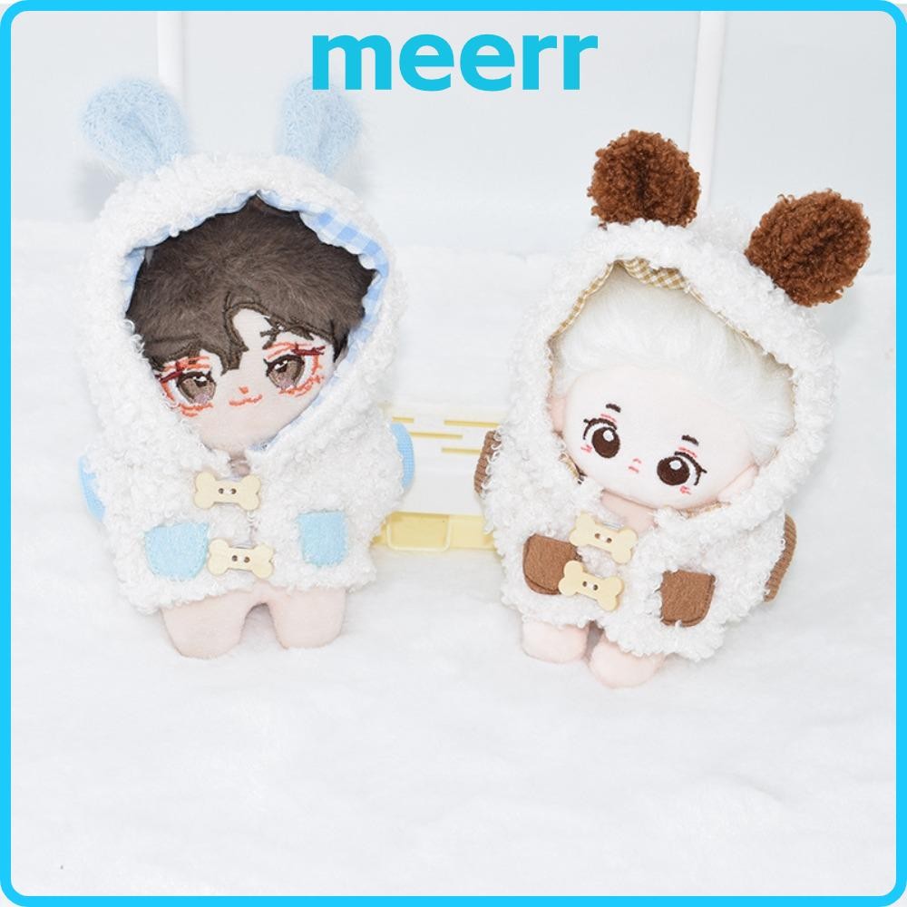 Meerr เสื้อผ้าตุ๊กตา, เปลี่ยนเสื้อผ้าเปลี่ยนเกมแต่งตัว Lamb Wool Doll Coat, ของขวัญวันเกิดคอสเพลย์ Lambswool ตุ๊กตาเสื้อผ้าชุด
