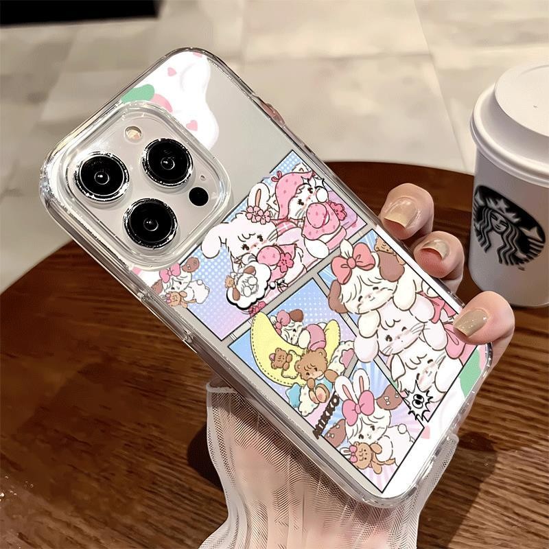 สําหรับ iPhone แม่เหล็ก ins 11 12 13 14 15 16Plus โปร่งใส 11 12 13 14 15 16PRO MAX Clear เคสโทรศัพท์