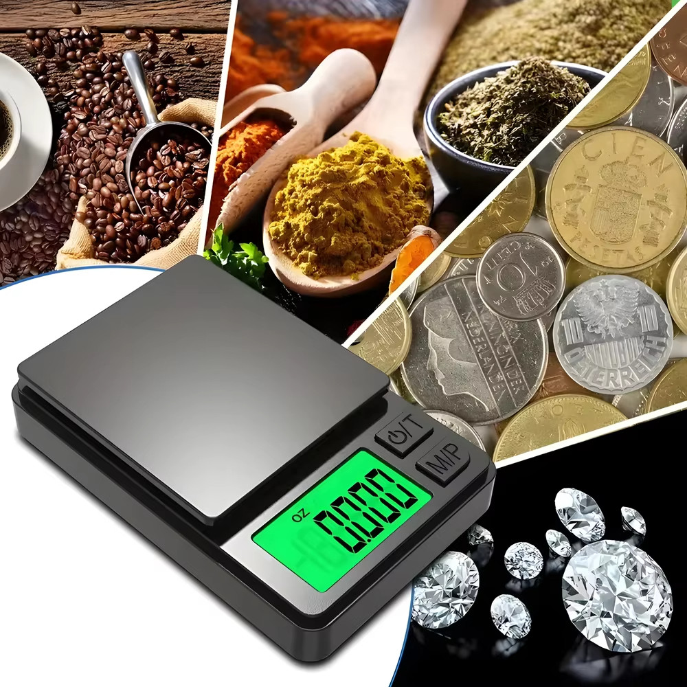 [Youyue] Precision Pocket Scale 1000g / 0.01g Digital Gram, อาหาร, เครื่องประดับ, ออนซ์/ธัญพืช Scale
