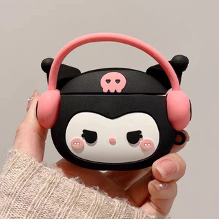 Meileti Kulomi ซิลิโคน สําหรับ AirPods 4 AirPods Pro AirPods Pro2 3/2/1 รุ่นหูฟังไร้สายบลูทูธปลอก
