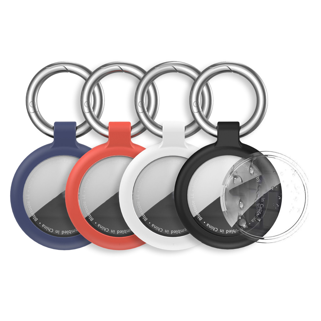 Airtag Case TPU กันน ้ ํา Secure Tracker Holder Anti-Lost เคสป ้ องกันกันกระแทกสําหรับ AirTag  เคส