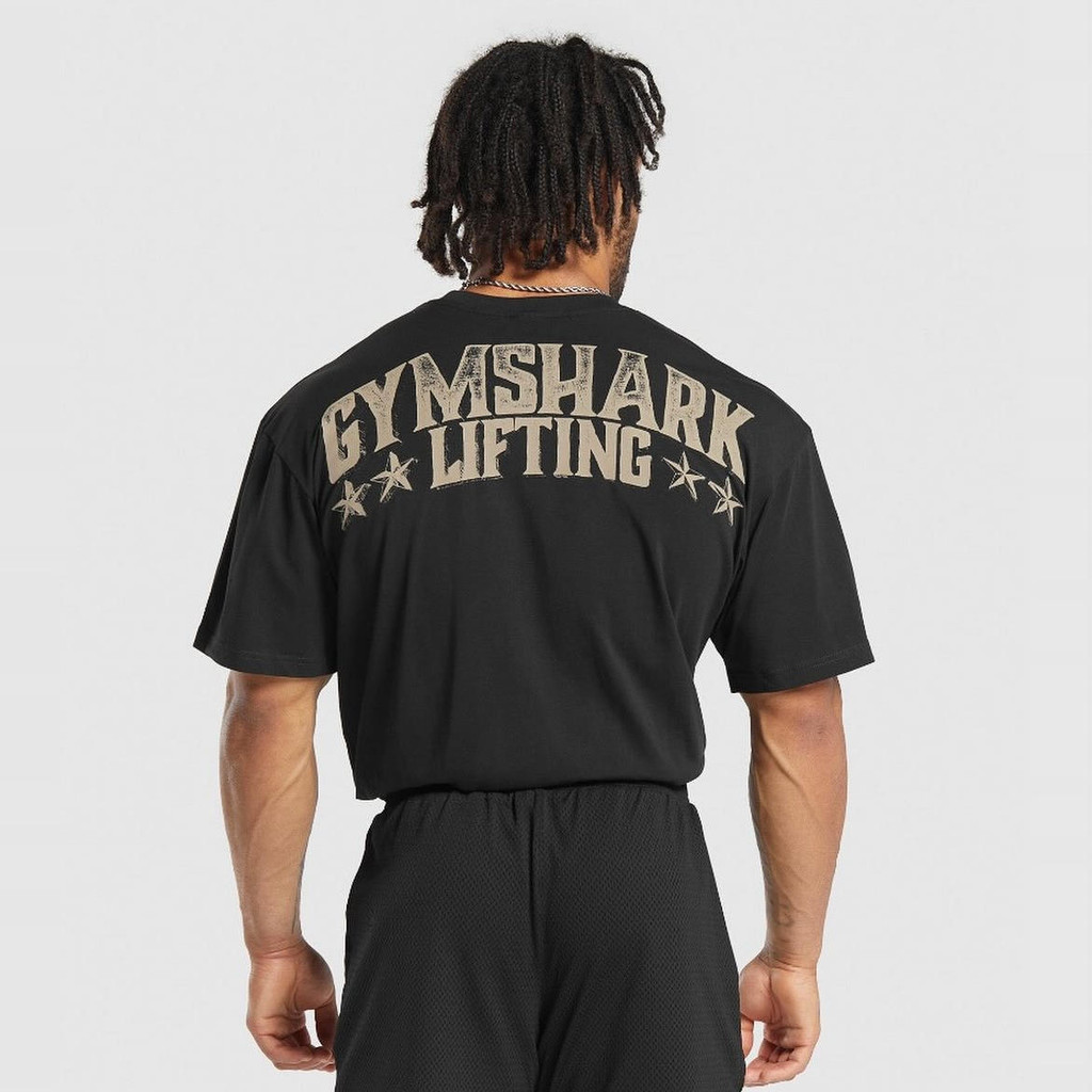 เสื้อยืด Gymshark ผ้าฝ้ายบริสุทธิ์ สำหรับผู้ชาย เหมาะสำหรับการออกกำลังกายและการยกเวท