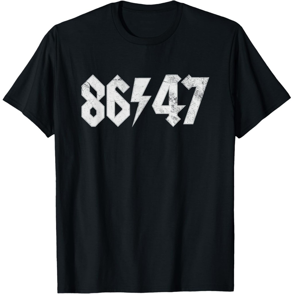 8647 Sarcastic Retro Vintage 80S สไตล์ 86 47 Rock 8647 เสื้อยืด