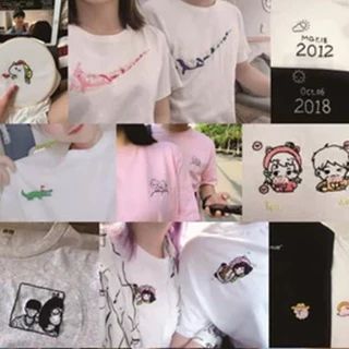 ชุดเริ่มต้นงานปัก DIY ชุดปักครอสติช นำชุดเครื่องมือของคุณเองมาด้วย มีให้เลือกหลากหลายสี ภาพวาดตกแต่งเย็บปักถักร้อย