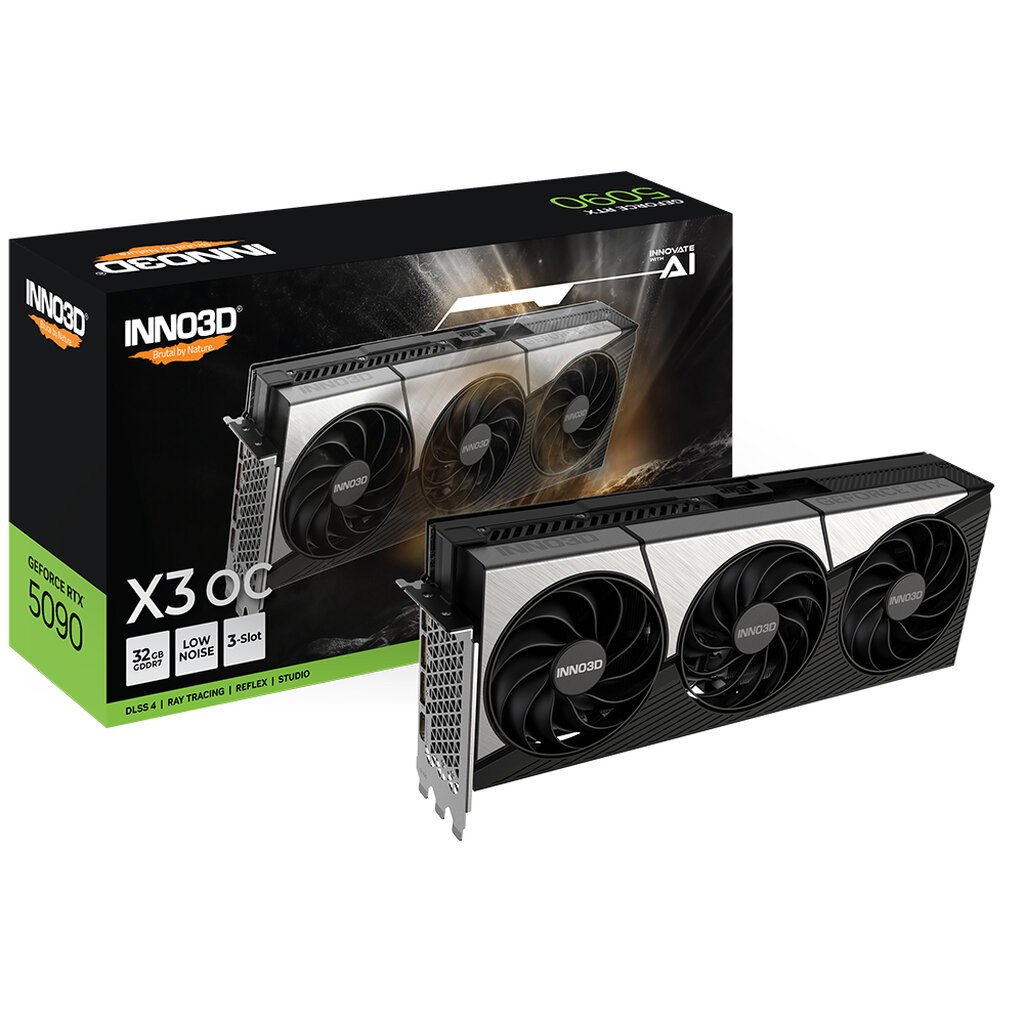 VGA INNO3D GEFORCE RTX 5090 X3 OC - 32GB GDDR7 (N50903-32D7X-17593928)