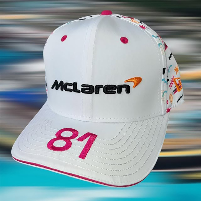 McLaren F1 Oscar Piestri Miami Driver Hat สีขาว
