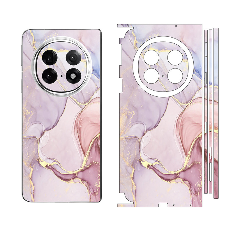 Marble Grain Decal Skin สําหรับ OPPO ค้นหา Find N5 N3 N6 ป้องกันหน้าจอฟิล์มห่อสติกเกอร์ส่วนบุคคล