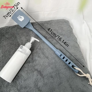BYCE> Lotion Applicator Body Wash Brush แปรงเบาะ Long Reach Handle Self Application For Back Feet Skin Cream ใหม่