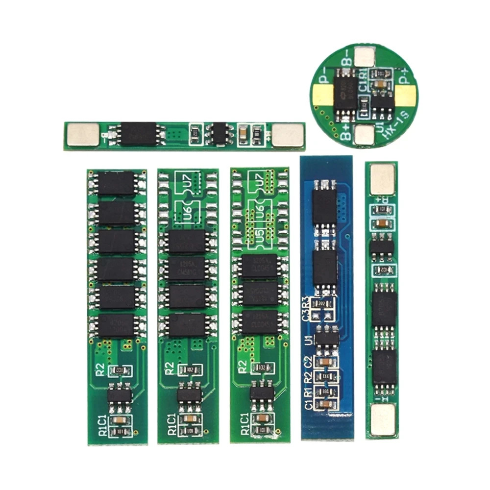 1s 5A 3.7V 1S 10A 3.7V 1S 15A li-ion BMS pcm แบตเตอรี่ป้องกัน pcm สําหรับ 18650 ลิเธียมไอออน li แบตเตอรี่ 2S 3A 4A 5A 8A 10A