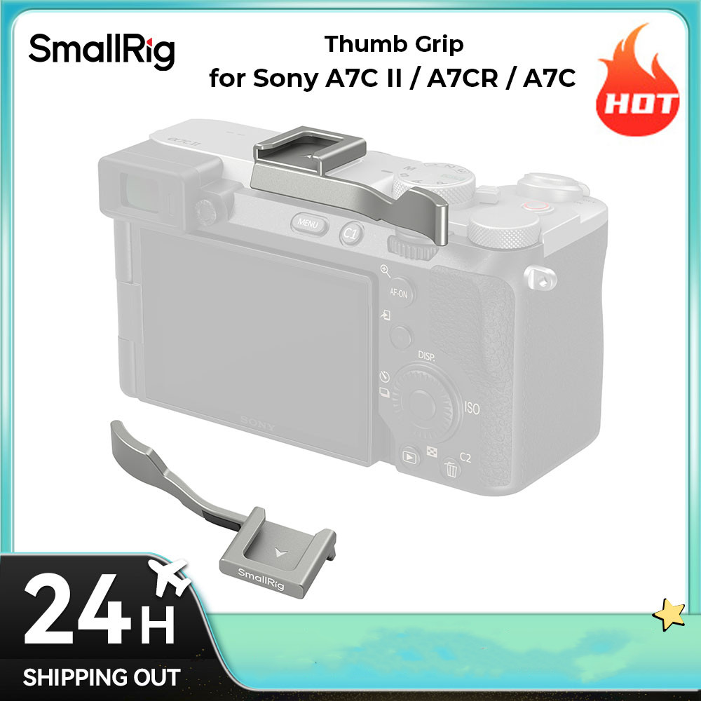 SmallRig A7C II / A7CR / A7C Thumb Grip สําหรับ Sony Alpha 7C II / Alpha 7CR / Alpha 7C เสริมด้ามจับ