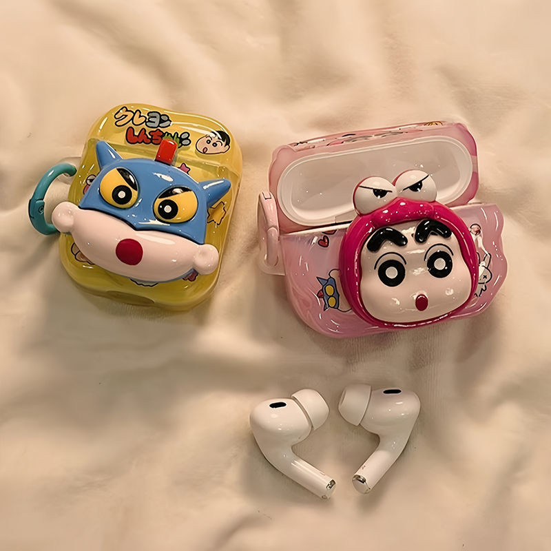 Crayon Shin Chan Superman เคส AirPodsPro2 airpods 4/3/1/2 Apple earphone ฝาครอบป้องกัน