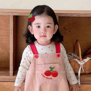 5ชิ้นน่ารักเด็ก ตีนตุ๊กแก สาวน้อยผมฟรีเรียบกิ๊บชุดอุปกรณ์ผม