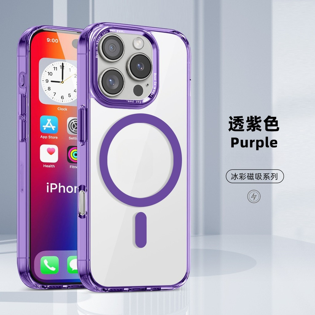 MOOPHE เคสแม่เหล็ก สำหรับ iPhone 14 / 13 / 12 / 11 ขอบกล้องเหล็ก ขอบนิ่มหลังแข็ง สินค้าของแท้ มีรับประกัน - รูปที่ 3