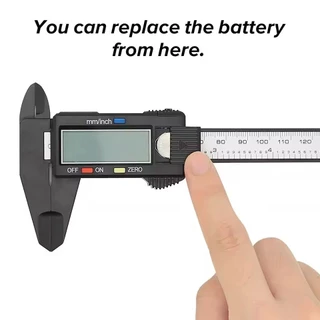เครื่องวัดดิจิตอล เวอร์เนียร์ Digital Vernier caliper ขนาด 150 mm หรือ 6 นิ้ว
