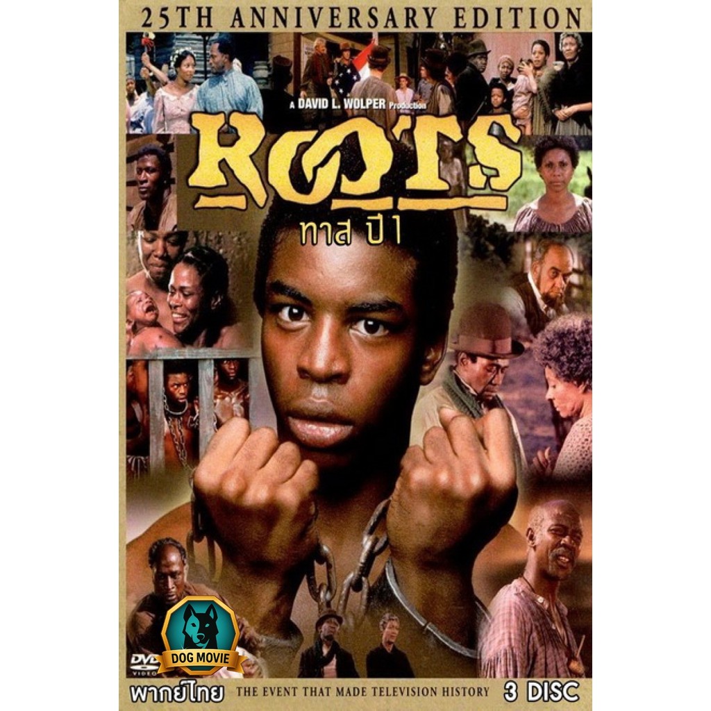 DVD มีเสียงไทย Roots ทาสทรนง ปี 1 ( 12 ตอนจบ ) (เวอร์ชั่นช่อง 3 )