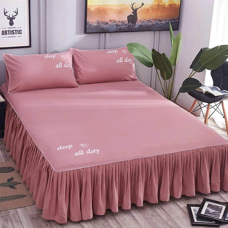 床裙床罩单床单床笠床套席梦思保护套./././/.床上用品Bed Skirt Bed Cover Single Bed Sheet Bed Cover Bed Cover Simmons2025082