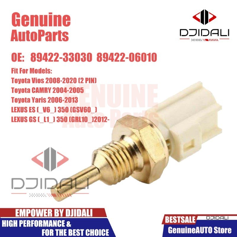 เซ็นเซอร์อุณหภูมิหล่อเย็นสําหรับ Toyota RAV4, Land Cruiser, Camry, Corolla, AYGO, 4Runner, Highlander, Prius 89422-330 89422-06010