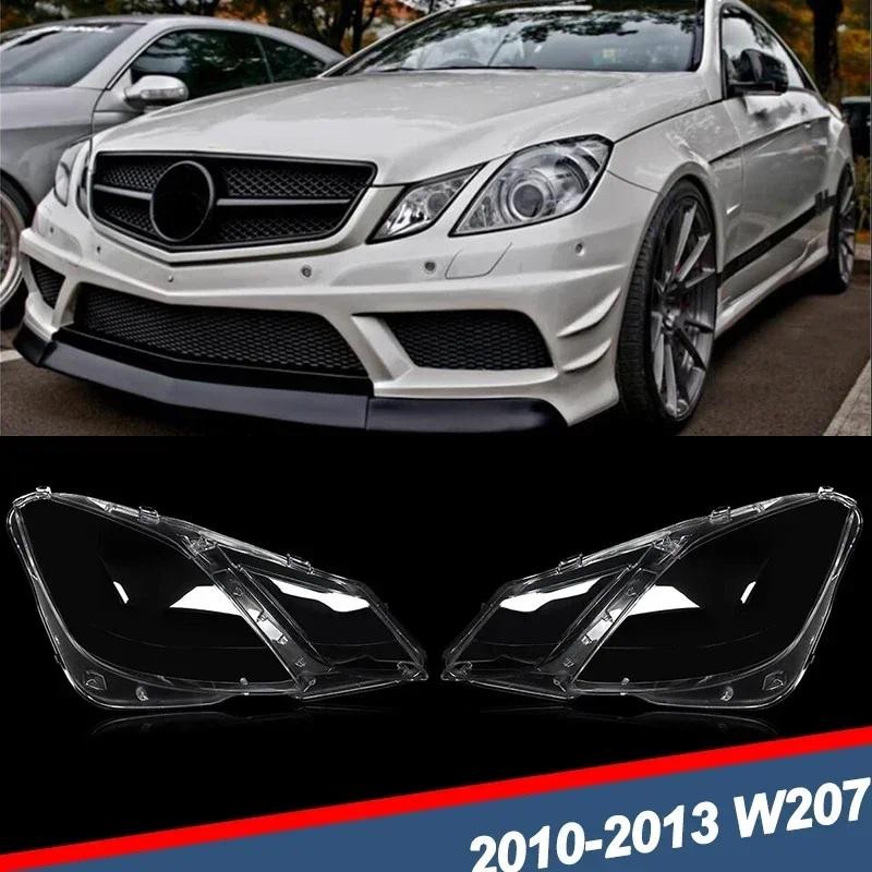 คู่ไฟหน้าใสไฟหน้าเลนส์สําหรับ 2010-2013 Mercedes Benz W207 Coupe