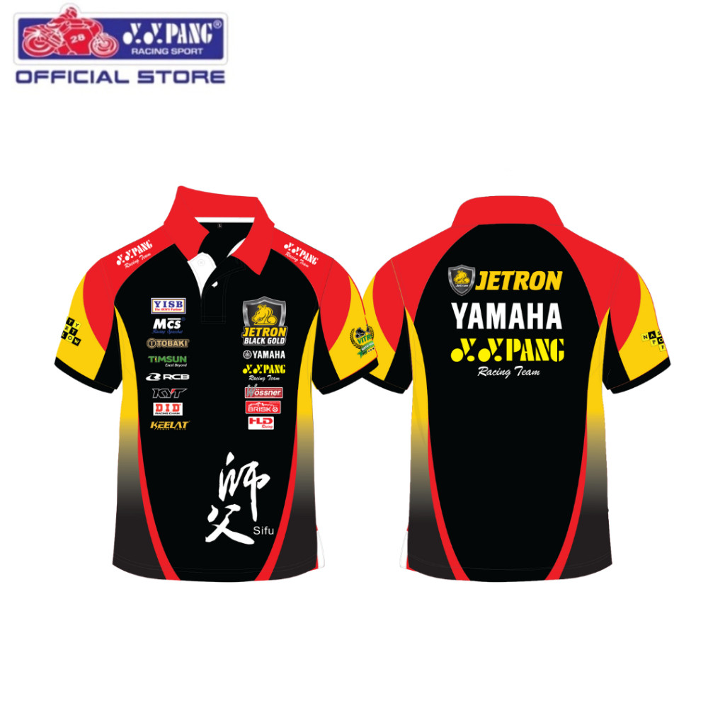 Yypang Racing Team Official Uniform (cub Prix 2024) Polo Tshirt Microfiber Jersey Limited Edition