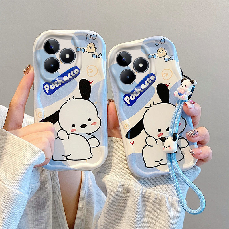 เคส Realme NOTE 60 โทรศัพท์น่ารักป้องกันกรณี + สร้อยข้อมือน่ารัก MR