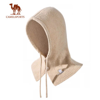 CAMEL SPORTS กีฬา ถักเสื้อสวมหัวหมวกใหม่ผู้หญิงฤดูหนาวไหมพรม…