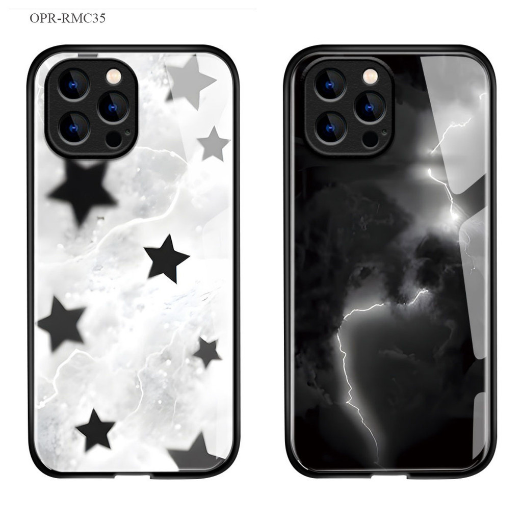 Realme 8 7 C35 C2 Pro 5G เคสเรียวมี Hard Glass Case