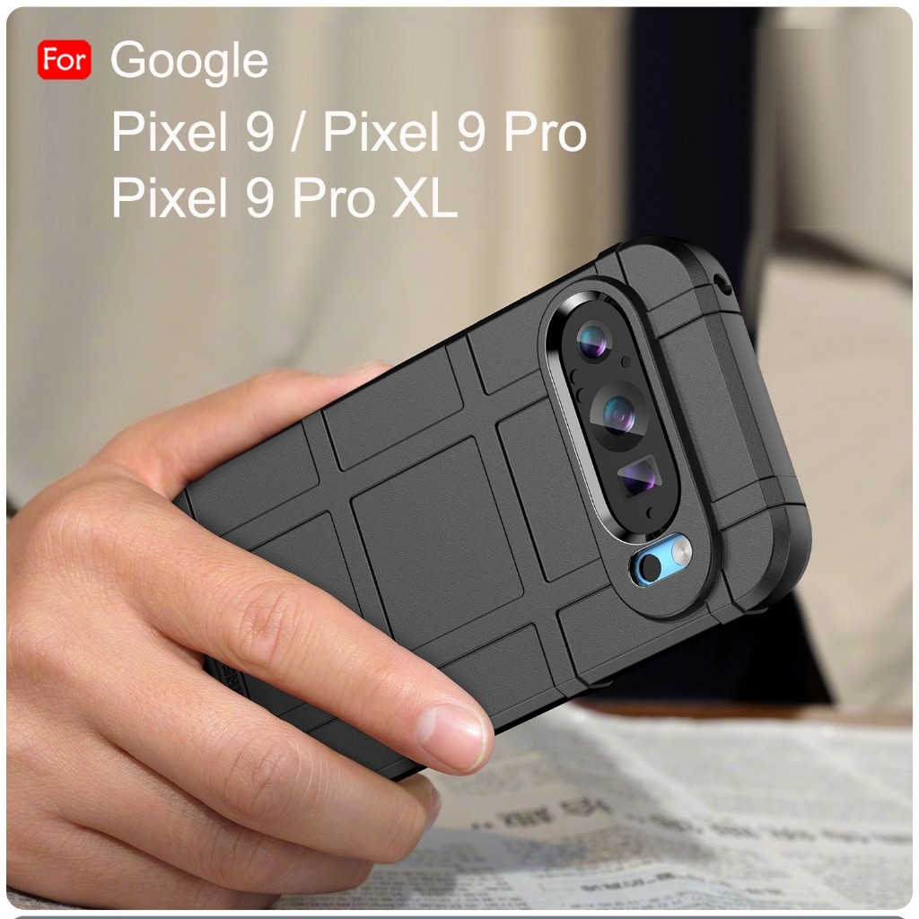 Google Pixel 9 Pixel 9 Pro XL Shield เคส TPU หนาเคสโทรศัพท์