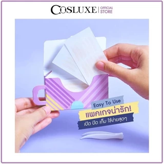 Cosluxe Winky Eyes Lacy Double Eyelids Tape คอสลุคส์ วิงกี้ อายล์ ที่ติดตา 2 ชั้น ชนิดตาข่าย กล่องละ 36 คู่