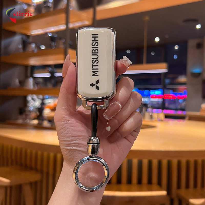 สําหรับฝาครอบกุญแจรถ Mitsubishi เข้ากันได้กับ Mitsubishi Xpander/Pajero/Triton/Pajero Sport/Mirage/Attrage Mitsubishi พวงกุญแจ